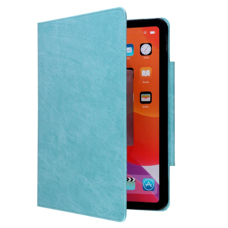 For Lenovo Xiaoxin Pad M11 2024 Cat Buckle Leather Tablet Case(Sky Blue) - Lenovo by PMC Jewellery | Online Shopping South Africa | PMC Jewellery | Buy Now Pay Later Mobicred