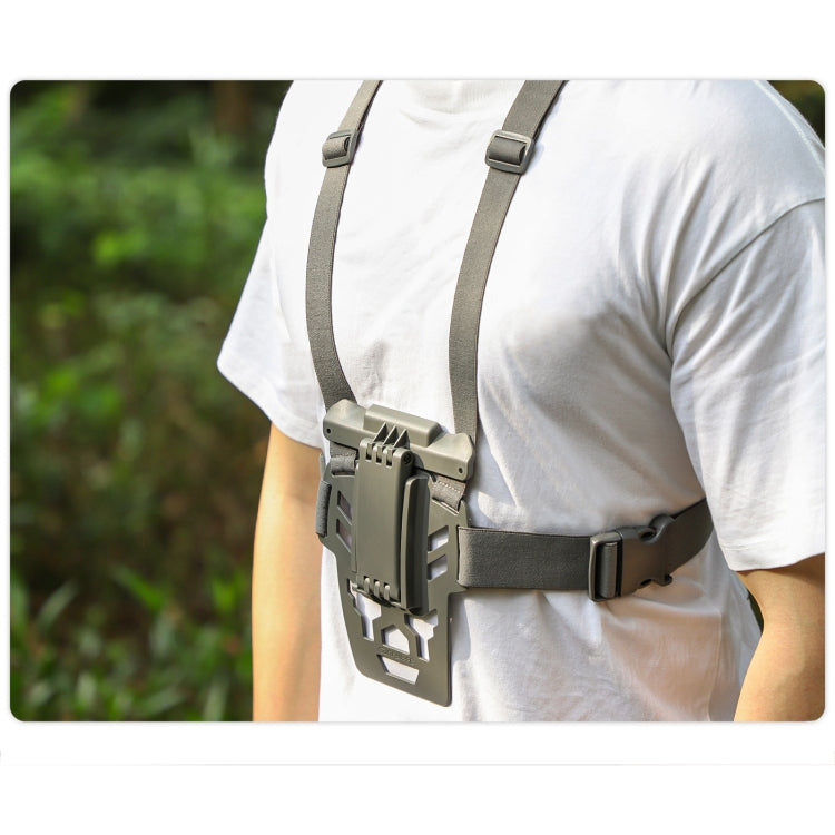 For DJI RC 2 / 1 Sunnylife Remote Control Waist Support Bracket Chest Strap(Grey) - Holder Series by Sunnylife | Online Shopping South Africa | PMC Jewellery | Buy Now Pay Later Mobicred