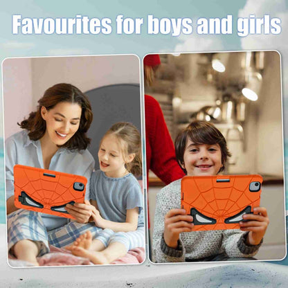 For iPad Air 11 2024 Silicone + PC Shockproof Protective Tablet Case(Orange Black) - iPad Air 11 2024 Cases by PMC Jewellery | Online Shopping South Africa | PMC Jewellery | Buy Now Pay Later Mobicred