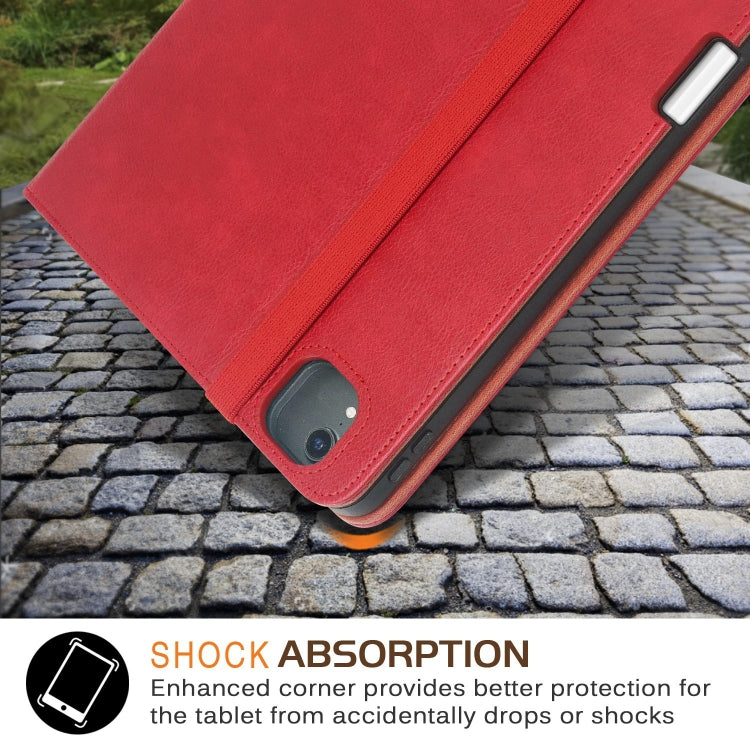 For iPad Air 11 2025 / 2024 Front Stand Smart TPU Leather Tablet Case(Red) - iPad Air 11 2025 / 2024 Cases by PMC Jewellery | Online Shopping South Africa | PMC Jewellery | Buy Now Pay Later Mobicred