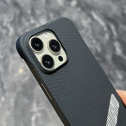 For iPhone 14 Pro Max Carbon Fiber Frameless Cooling Phone Case(Black) - iPhone 14 Pro Max Cases by PMC Jewellery | Online Shopping South Africa | PMC Jewellery | Buy Now Pay Later Mobicred