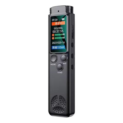 H22 Smart Color Screen Noise Reduction Voice Recorder, Capacity:64GB(Black) - Recording Pen by PMC Jewellery | Online Shopping South Africa | PMC Jewellery | Buy Now Pay Later Mobicred