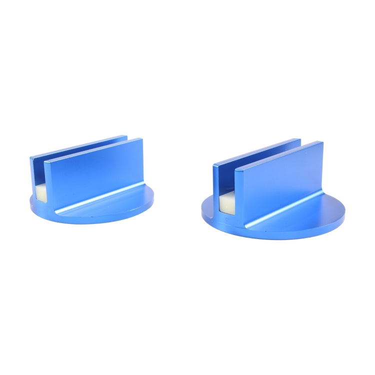 2pcs / Set Car Slotted Jack Pad Jacking Lift Pad(Blue) - Car Jacks by PMC TechLife | Online Shopping South Africa | PMC TechLife | Buy Now Pay Later Mobicred