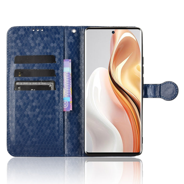 For Ulefone Note 17 Pro Honeycomb Dot Texture Leather Phone Case(Blue) - Ulefone Cases by PMC Jewellery | Online Shopping South Africa | PMC Jewellery | Buy Now Pay Later Mobicred