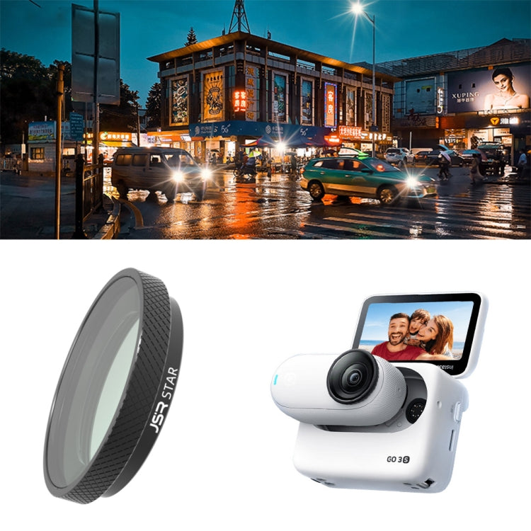 For Insta360 GO 3S JUNESTAR Camera Lens Filter, Filter:STAR - Len Accessories by JSR | Online Shopping South Africa | PMC Jewellery | Buy Now Pay Later Mobicred