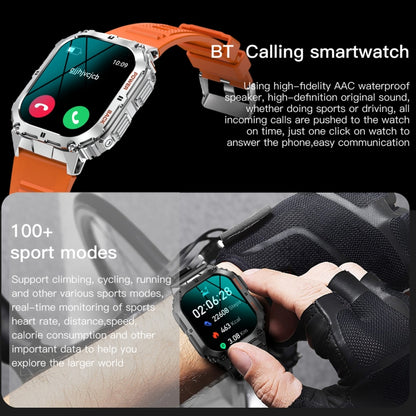 LEMFO K61 Pro 1.96 inch BT5.0 Sport Smart Watch, Support Bluetooth Call / Sleep / Blood Oxygen / Heart Rate / Blood Pressure Health Monitor(Black) - Smart Watches by LEMFO | Online Shopping South Africa | PMC Jewellery | Buy Now Pay Later Mobicred