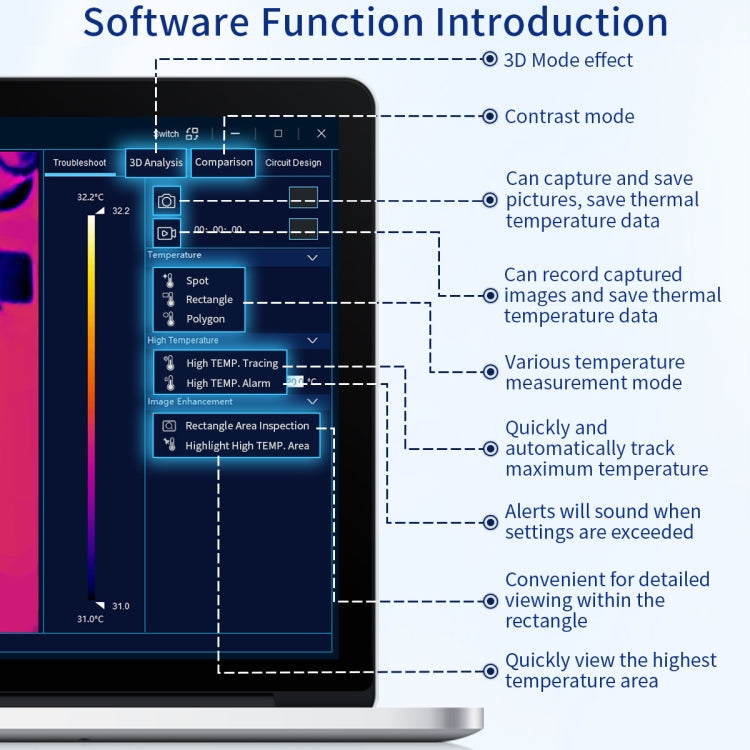 Infrared Thermal Imaging Analyzer Motherboard Chips Quick Diagnostic Device - Others by PMC TechLife | Online Shopping South Africa | PMC TechLife | Buy Now Pay Later Mobicred