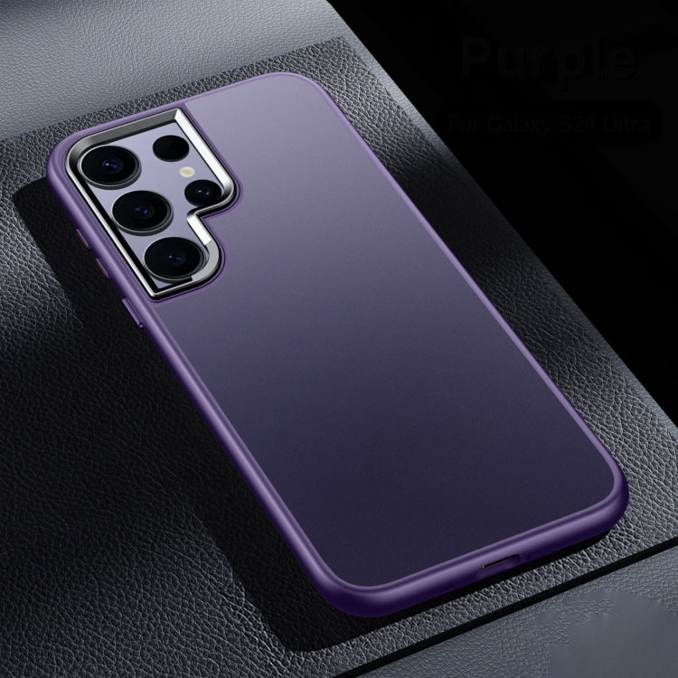 For Samsung Galaxy S24 Ultra 5G 5G SULADA Skin Feel Matte Shockproof Phone Case(Purple) - Galaxy S24 Ultra 5G Cases by SULADA | Online Shopping South Africa | PMC Jewellery | Buy Now Pay Later Mobicred