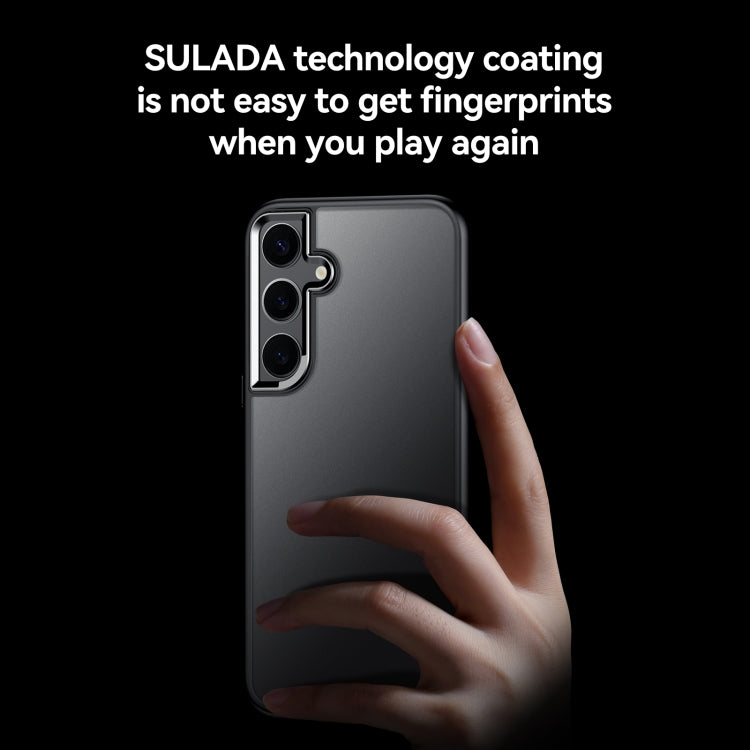 For Samsung Galaxy S24 Ultra 5G 5G SULADA Skin Feel Matte Shockproof Phone Case(Blue) - Galaxy S24 Ultra 5G Cases by SULADA | Online Shopping South Africa | PMC Jewellery | Buy Now Pay Later Mobicred