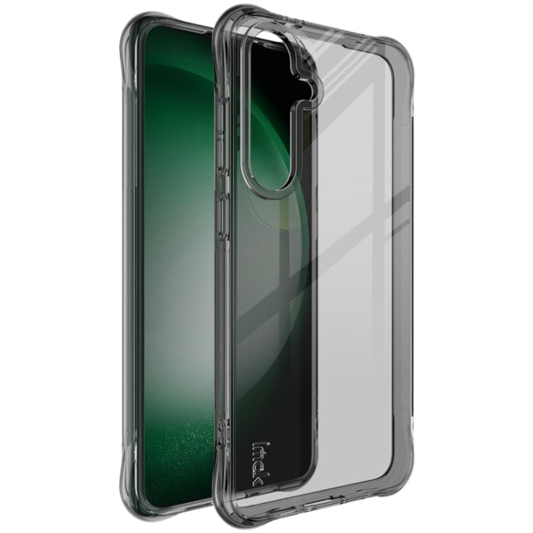 For Samsung Galaxy S24 FE 5G imak Shockproof Airbag TPU Phone Case(Transparent Black) - Galaxy S24 FE 5G Cases by imak | Online Shopping South Africa | PMC Jewellery | Buy Now Pay Later Mobicred