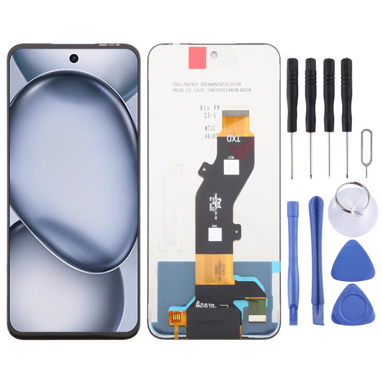 For itel A80 OEM LCD Screen with Digitizer Full Assembly - free shipping - PMc TechLife - Order now!
