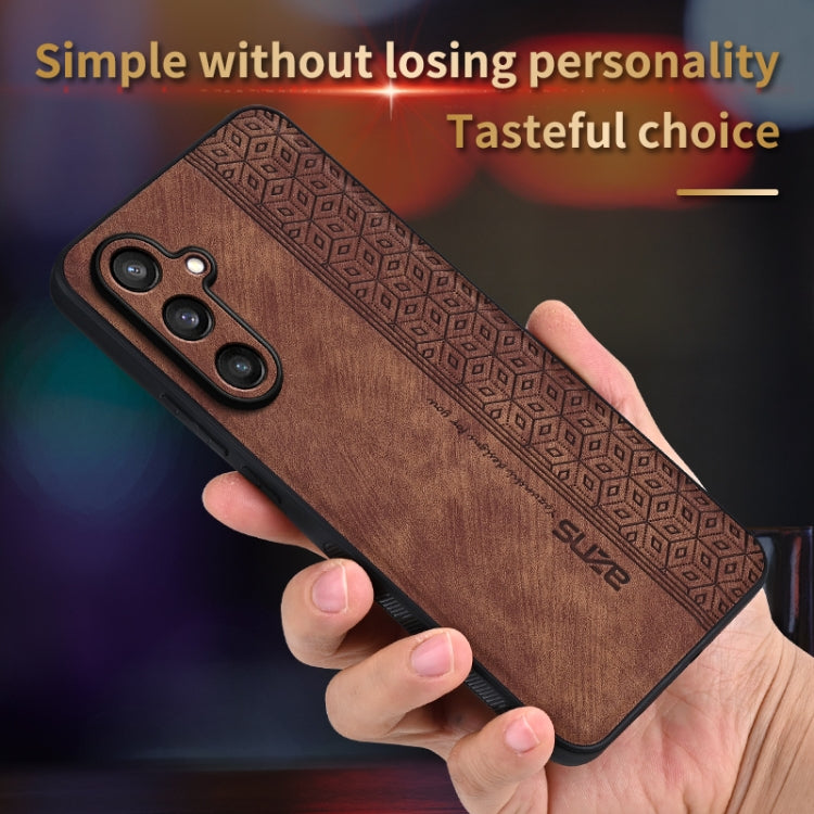 For Samsung Galaxy S24 FE 5G AZNS 3D Embossed Skin Feel Phone Case(Black) - Galaxy S24 FE 5G Cases by AZNS | Online Shopping South Africa | PMC Jewellery | Buy Now Pay Later Mobicred