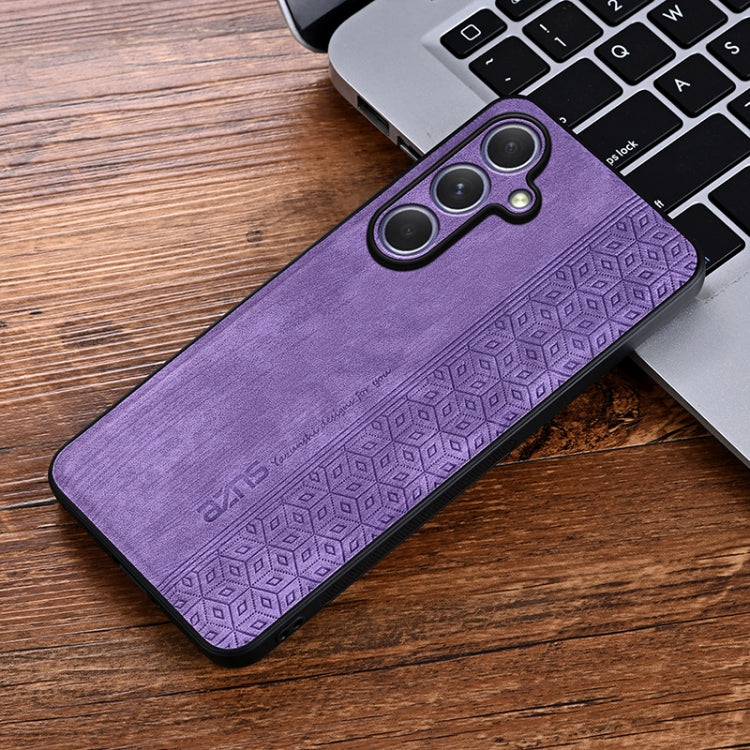 For Samsung Galaxy S25 5G AZNS 3D Embossed Skin Feel Phone Case(Purple) - Galaxy S25 5G Cases by AZNS | Online Shopping South Africa | PMC Jewellery | Buy Now Pay Later Mobicred