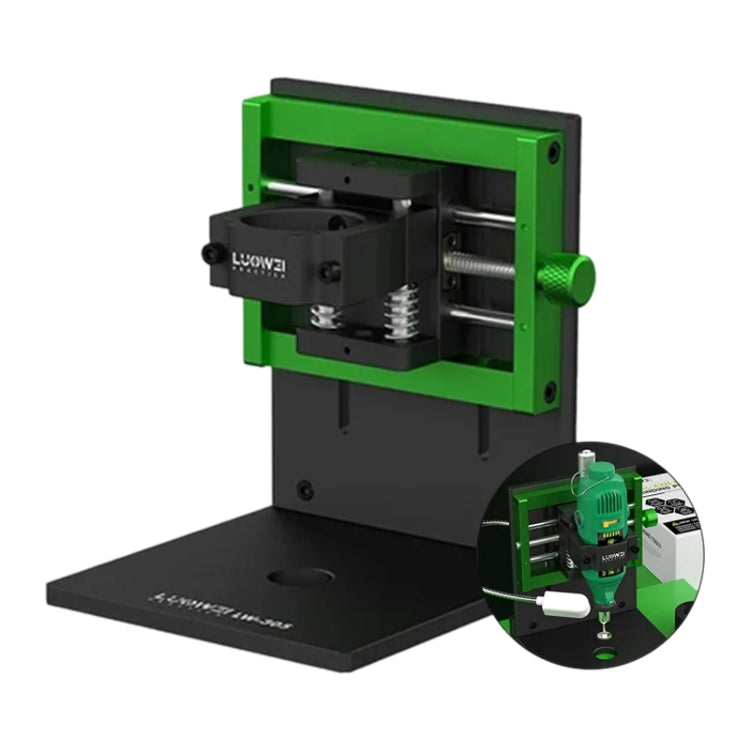 Luowei LW-305 Dual Axis Multifunctional Screen IC and Camera Outer Iron Ring Grinding Platform - free shipping - PMC TechLife - Order now!