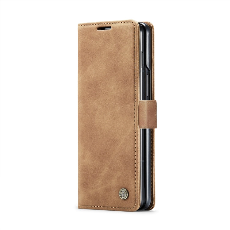 For Samsung Galaxy Z Fold6 5G CaseMe 013 Multifunctional Horizontal Flip Leather Phone Case(Brown) - Galaxy Z Fold6 5G Cases by CaseMe | Online Shopping South Africa | PMC Jewellery | Buy Now Pay Later Mobicred