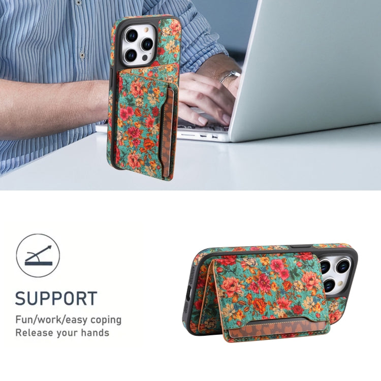 For iPhone 16 Pro Max MagSafe Detachable Card Slot Holder Phone Case(Blue) - iPhone 16 Pro Max Cases by PMC TechLife | Online Shopping South Africa | PMC TechLife | Buy Now Pay Later Mobicred