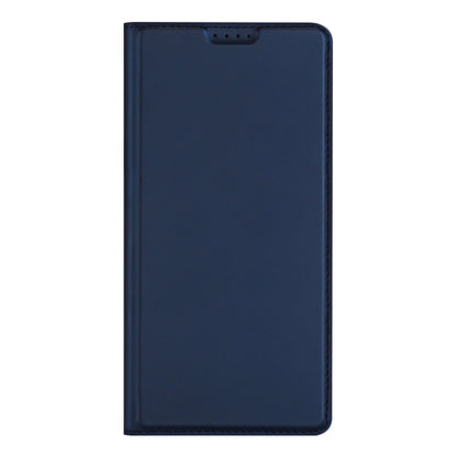 For Redmi 13 4G / Redmi Note 13R DUX DUCIS Skin Pro Series Flip Leather Phone Case(Blue) - Redmi 13 Cases by DUX DUCIS | Online Shopping South Africa | PMC Jewellery | Buy Now Pay Later Mobicred