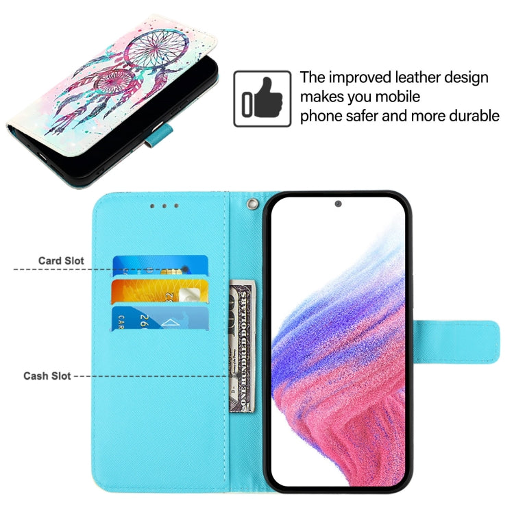 For Blackview A53 3D Painting Horizontal Flip Leather Phone Case(Color Drop Wind Chimes) - free shipping - PMC TechLife - Order now!