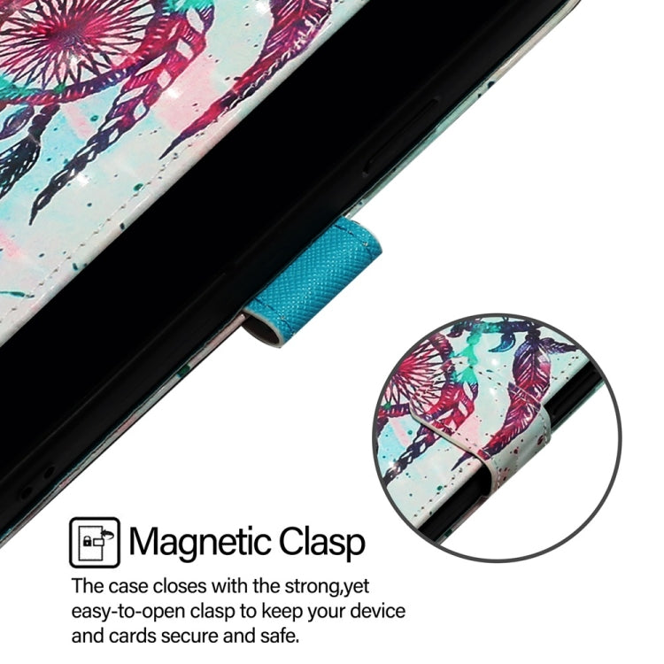 For Blackview A53 3D Painting Horizontal Flip Leather Phone Case(Color Drop Wind Chimes) - free shipping - PMC TechLife - Order now!