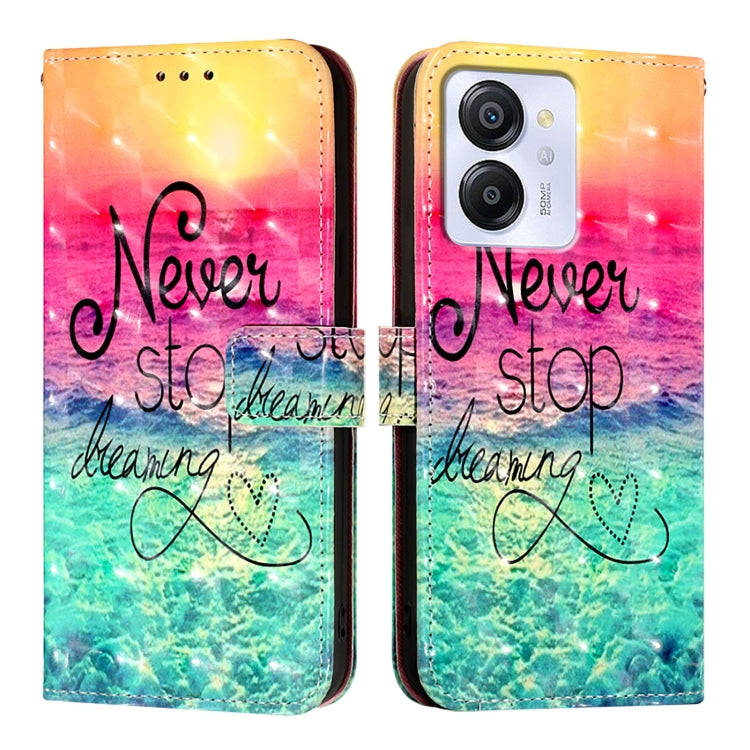 For Blackview Color 8 3D Painting Horizontal Flip Leather Phone Case(Chasing Dreams) - More Brand by PMC TechLife | Online Shopping South Africa | PMC TechLife | Buy Now Pay Later Mobicred