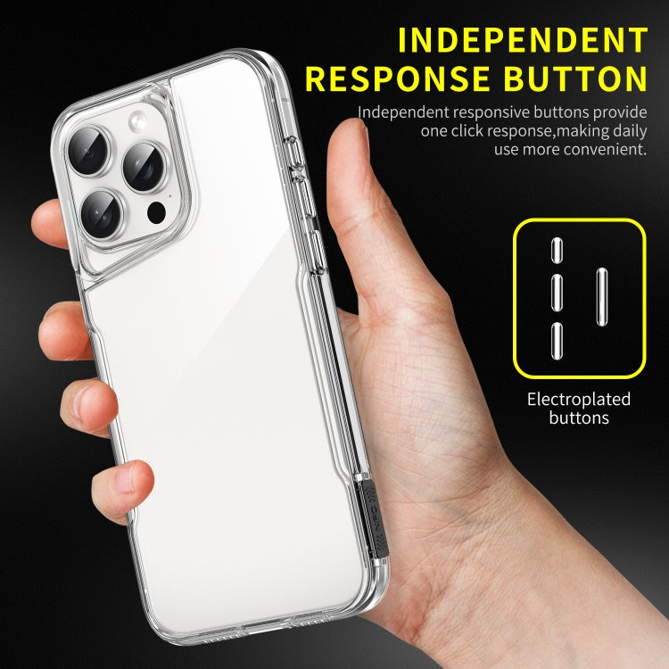 For iPhone 16 Acrylic + TPU Transparent Full Coverage Phone Case - iPhone 16 Cases by PMC Jewellery | Online Shopping South Africa | PMC Jewellery | Buy Now Pay Later Mobicred