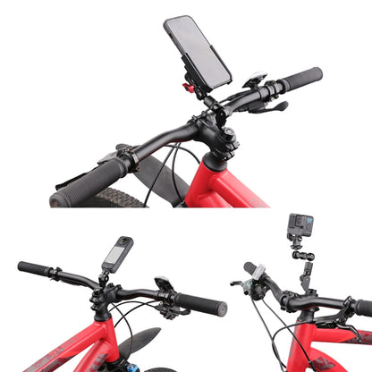 Bicycle Handlebar Holder Pea Clip Phone Clamp 50cm Rod Set - Bicycle Handlebar Mount by PMC Jewellery | Online Shopping South Africa | PMC Jewellery | Buy Now Pay Later Mobicred