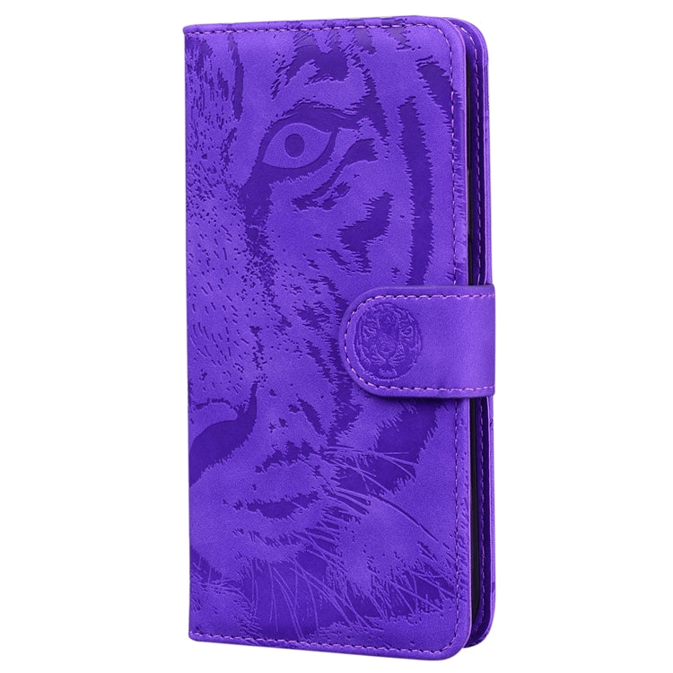 For Redmi K70 / K70 Pro Tiger Embossing Pattern Flip Leather Phone Case(Purple) - K70 Cases by PMC Jewellery | Online Shopping South Africa | PMC Jewellery | Buy Now Pay Later Mobicred