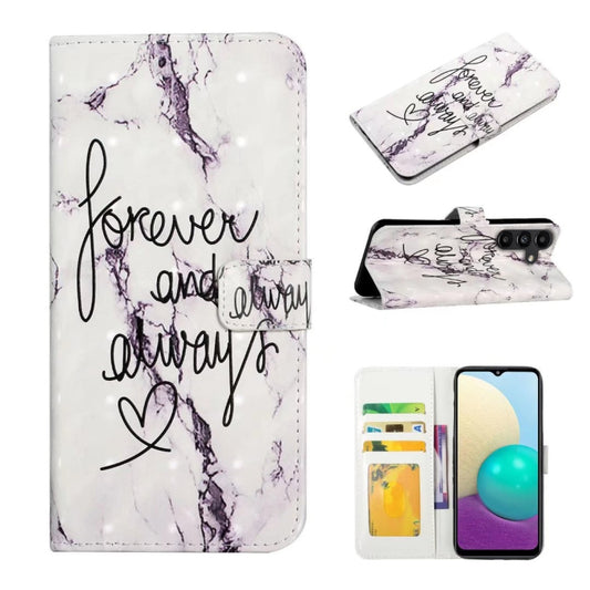 For Samsung Galaxy S25+ 5G Oil Embossed 3D Drawing Leather Phone Case(Words Marble) - Galaxy S25+ 5G Cases by PMC Jewellery | Online Shopping South Africa | PMC Jewellery | Buy Now Pay Later Mobicred