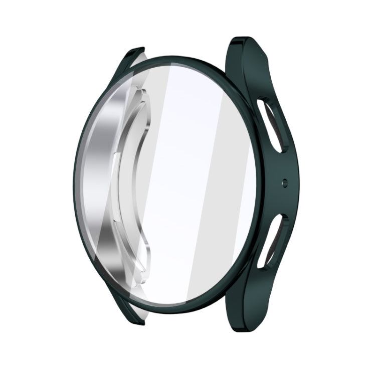 For Samsung Galaxy Watch FE 40mm Full Coverage Electroplated TPU Watch Protective Case(Green) - Watch Cases by PMC TechLife | Online Shopping South Africa | PMC TechLife | Buy Now Pay Later Mobicred