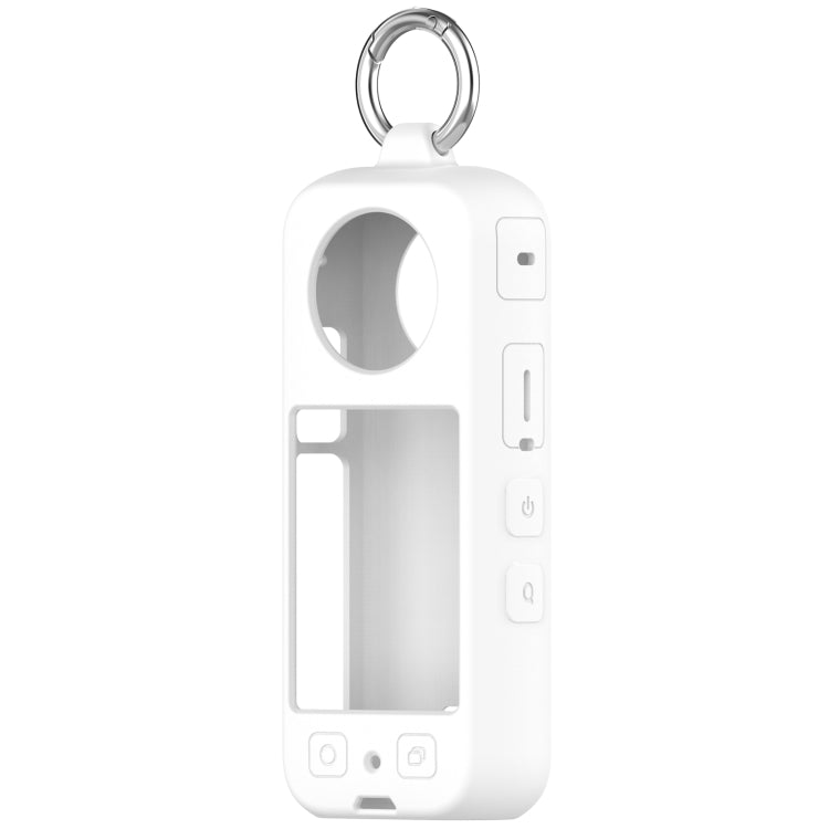 For Insta360 X3 Portable Silicone Protective Case(White) - Case & Bags by PMC TechLife | Online Shopping South Africa | PMC TechLife | Buy Now Pay Later Mobicred