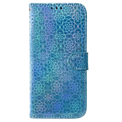 For Samsung Galaxy S25+ 5G Colorful Magnetic Buckle Leather Phone Case(Blue) - Galaxy S25+ 5G Cases by PMC Jewellery | Online Shopping South Africa | PMC Jewellery | Buy Now Pay Later Mobicred