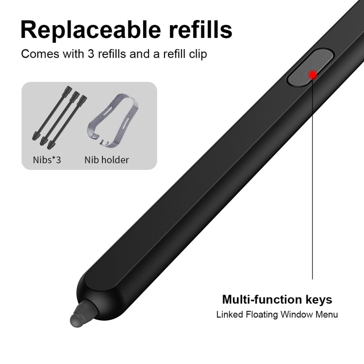 For Samsung Galaxy Z Fold5 Special Electromagnetic Stylus Pen(Black) - Stylus Pen by PMC TechLife | Online Shopping South Africa | PMC TechLife | Buy Now Pay Later Mobicred