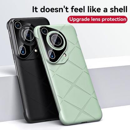 For Huawei Pura 70 Ultra Borderless Upshrink Camera Protection Magnetic Phone Case(Black) - Huawei Cases by PMC Jewellery | Online Shopping South Africa | PMC Jewellery | Buy Now Pay Later Mobicred