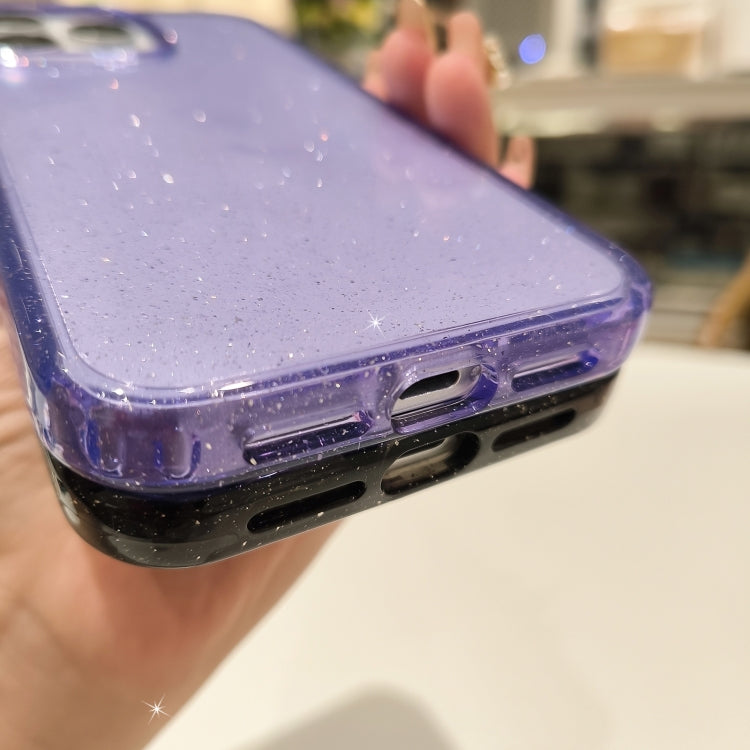For iPhone 16 Plus Glitter Powder TPU Hybrid PC Phone Case(Orange) - free shipping - PMC TechLife - Order now!