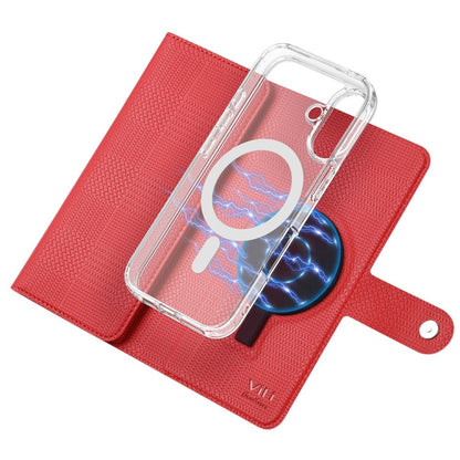 For iPhone 13 Pro ViLi GHA-C Series RFID MagSafe Magnetic Flip Leather Phone Case(Red) - iPhone 13 Pro Cases by ViLi | Online Shopping South Africa | PMC Jewellery | Buy Now Pay Later Mobicred