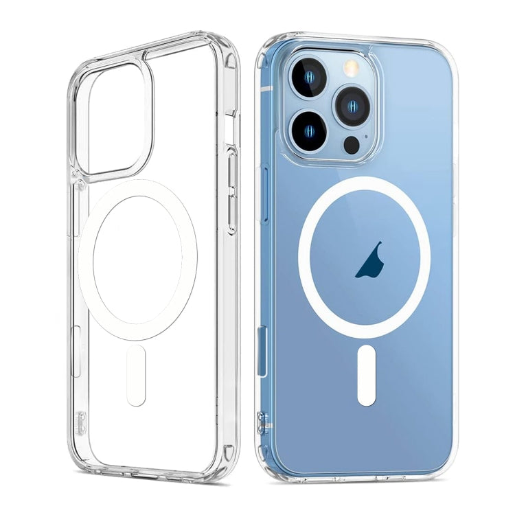 For iPhone 15 Pro Max ViLi MAG-C Series MagSafe Magnetic PC + TPU Phone Case(Transparent) - iPhone 15 Pro Max Cases by ViLi | Online Shopping South Africa | PMC Jewellery | Buy Now Pay Later Mobicred