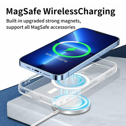 For iPhone 16 Pro Max ViLi MAG-C Series MagSafe Magnetic PC + TPU Phone Case(Transparent) - iPhone 16 Pro Max Cases by ViLi | Online Shopping South Africa | PMC Jewellery | Buy Now Pay Later Mobicred