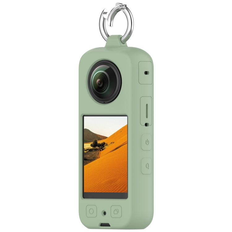 For Insta 360 X4 Portable Silicone Protective Case(Ice Green) - Case & Bags by PMC Jewellery | Online Shopping South Africa | PMC Jewellery | Buy Now Pay Later Mobicred