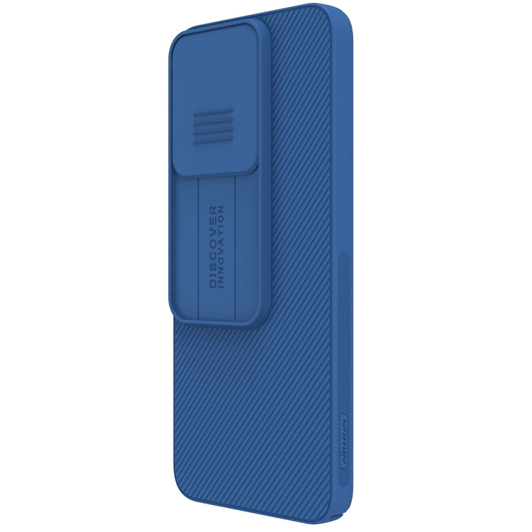 For Redmi Note 13R 5G / 13 4G NILLKIN Black Mirror Series Camshield PC Phone Case(Blue) - Redmi 13 Cases by NILLKIN | Online Shopping South Africa | PMC Jewellery | Buy Now Pay Later Mobicred