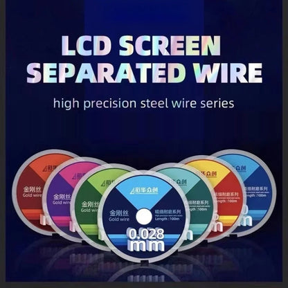 0.08mm x 100m Straight LCD Screen Separation Diamond Wire - Others by PMC Jewellery | Online Shopping South Africa | PMC Jewellery | Buy Now Pay Later Mobicred