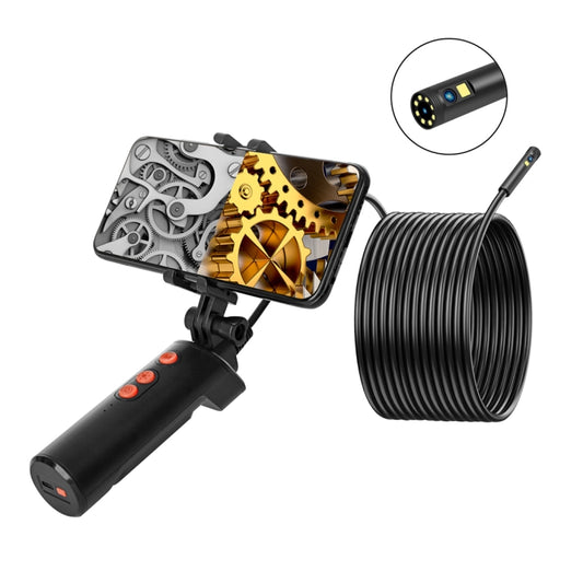 F280 8mm 1080P IP68 Waterproof Dual Camera WiFi Digital Endoscope, Length:2m Hard Cable(Black) -  by PMC Jewellery | Online Shopping South Africa | PMC Jewellery | Buy Now Pay Later Mobicred