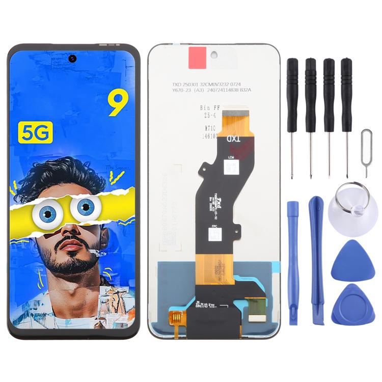 For Tecno Pop 9 4G OEM LCD Screen with Digitizer Full Assembly - LCD Screen by PMc TechLife | Online Shopping South Africa | PMc TechLife | Buy Now Pay Later Mobicred