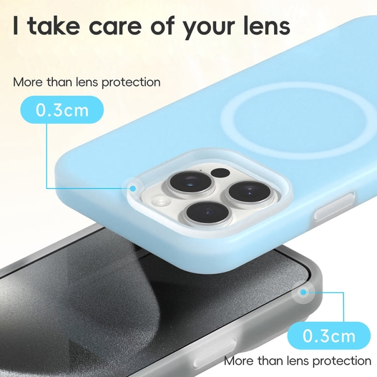 For iPhone 16 Plus Jelly Liquid Silicone MagSafe Magnetic Phone Case(Green) - iPhone 16 Plus Cases by PMC TechLife | Online Shopping South Africa | PMC TechLife | Buy Now Pay Later Mobicred