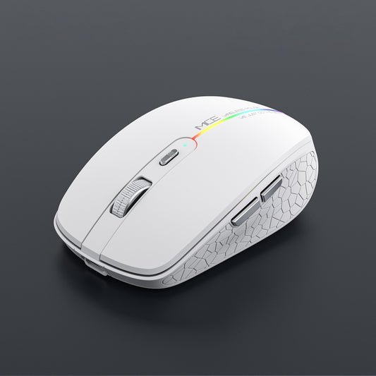 iMICE G904 Dual Mode 6-Key Silent Wireless Gaming Mouse(White) - Wireless Mice by iMICE | Online Shopping South Africa | PMC Jewellery | Buy Now Pay Later Mobicred