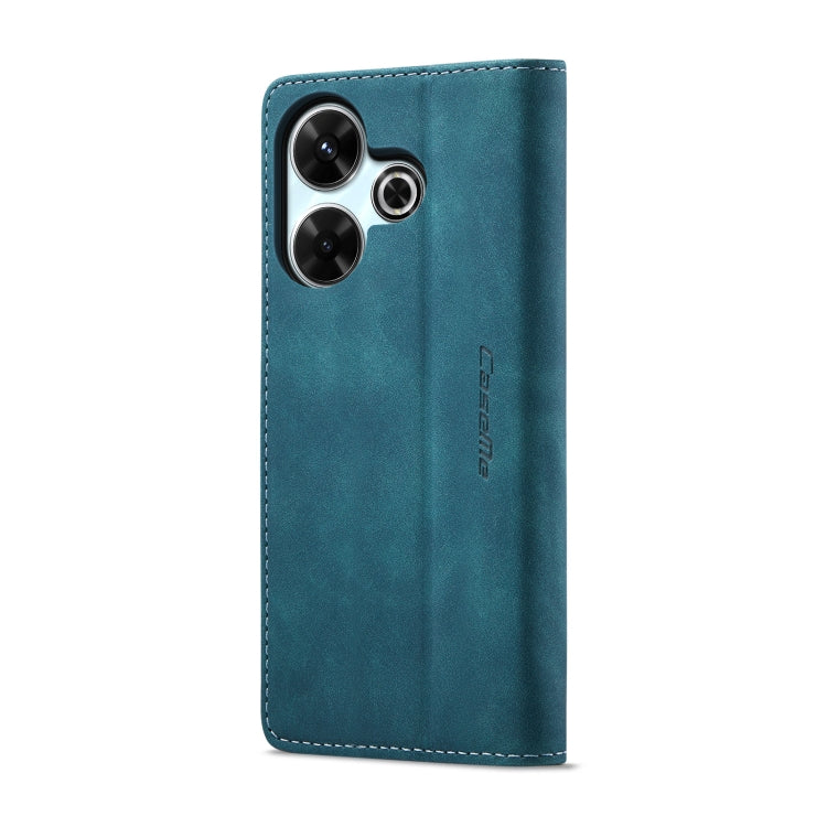 For Redmi 13 CaseMe 013 Multifunctional Horizontal Flip Leather Phone Case(Blue) - Redmi 13 Cases by CaseMe | Online Shopping South Africa | PMC Jewellery | Buy Now Pay Later Mobicred