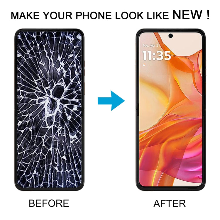 For Motorola Razr 50 Ultra Original Foldable LTPO AMOLED LCD Screen with Digitizer Full Assembly - LCD Screen by PMC TechLife | Online Shopping South Africa | PMC TechLife | Buy Now Pay Later Mobicred