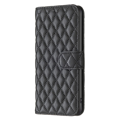 For Redmi K70 Ultra Diamond Lattice Wallet Flip Leather Phone Case(Black) - Xiaomi Cases by PMC Jewellery | Online Shopping South Africa | PMC Jewellery | Buy Now Pay Later Mobicred