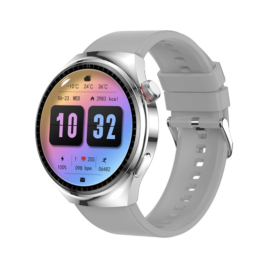 LEMFO LF38 1.6 inch IPS Screen Silicone Strap Smart Watch Supports Blood Oxygen Monitoring(Silver) - Smart Watches by LEMFO | Online Shopping South Africa | PMC Jewellery | Buy Now Pay Later Mobicred