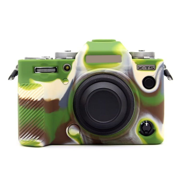For FUJIFILM X-T5 Soft Silicone Protective Case(Camouflage) - Protective Case by PMC TechLife | Online Shopping South Africa | PMC TechLife | Buy Now Pay Later Mobicred