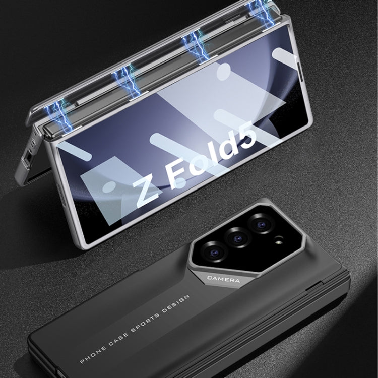 For Samsung Galaxy Z Fold5 GKK Integrated Folding Supercar Phone Case(Grey) - Galaxy Z Fold5 Cases by GKK | Online Shopping South Africa | PMC Jewellery | Buy Now Pay Later Mobicred